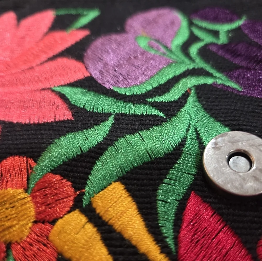 Multicolor Floral Crossbody Bag